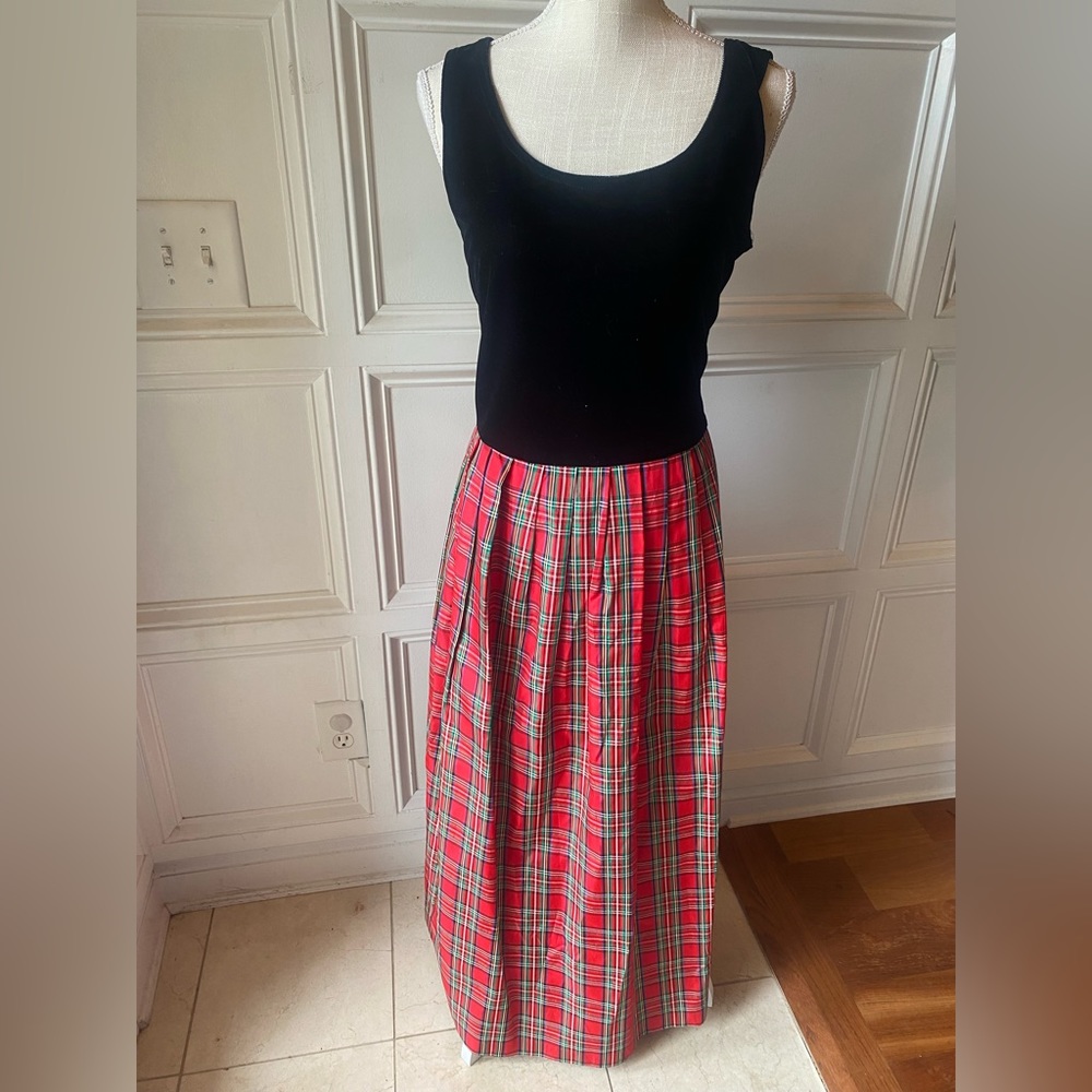 VTG 90’S JESSICA HOWARD HOLIDAY CHRISTMAS MAXI GOWN 14